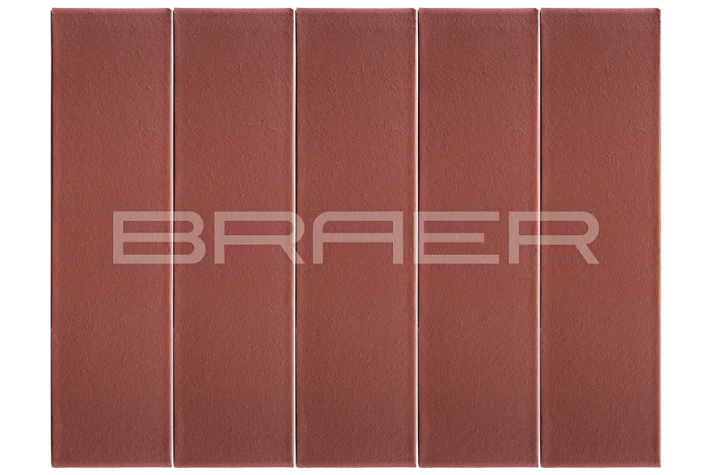 Кирпич облицовочный бордо евро 0.7 NF гладкий М-150 Браер