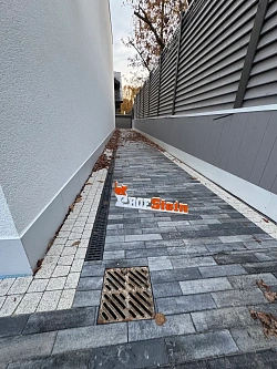 Тротуарная плитка Ригель 2.0, Ночь BRAER 60 мм