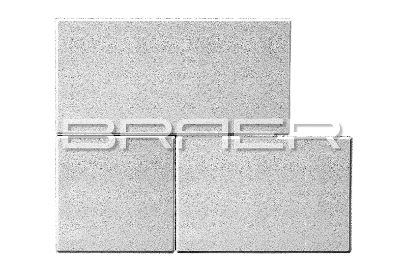 Крупноформатные плиты Триада, Белый BRAER 60 мм