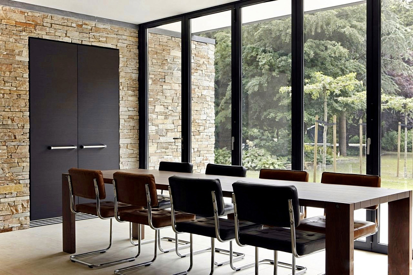 3D панель из натурального камня Кварцит Бежевый Грубый камень Pharaon