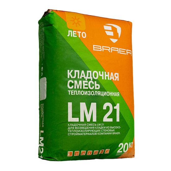 Кладочный раствор BRAER LM 21 М50