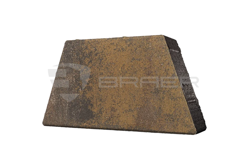 Тротуарная плитка Трапеция Color Mix Рускеала BRAER 60 мм