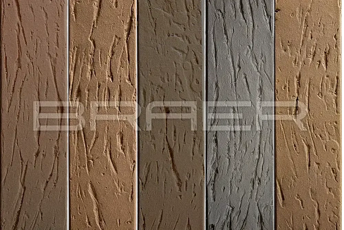 Кирпич облицовочный Браер кладка Глосса одинарный 1 NF риф М-150