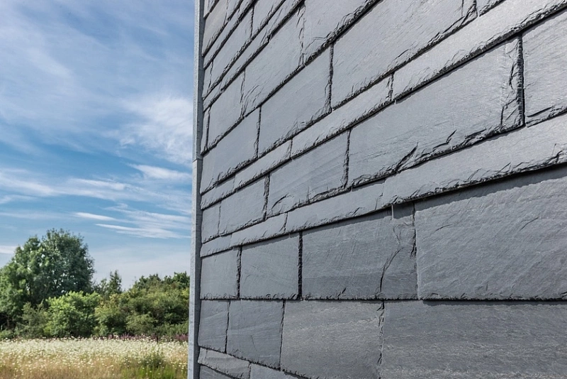 Плитка Сланец чёрный (натуральный скол) 200х 400 Pharaon