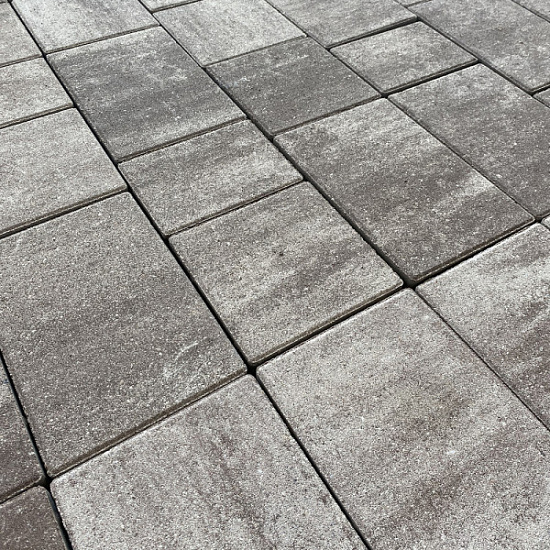 Тротуарная плитка КОЛОР МИКС №25 Шоколад НОВЫЙ ГОРОД 1НГ4Ф Нобетек 40 мм