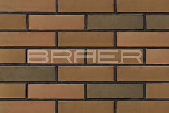 Кирпич облицовочный баварская кладка одинарный 1 NF гладкий М-150 Браер