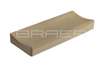 Лоток водоотводный бетонный ЛВ 50.20.6, Песочный, Braer