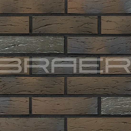 Кирпич облицовочный Браер кладка LIMITED евро 0.7 NF Риф
